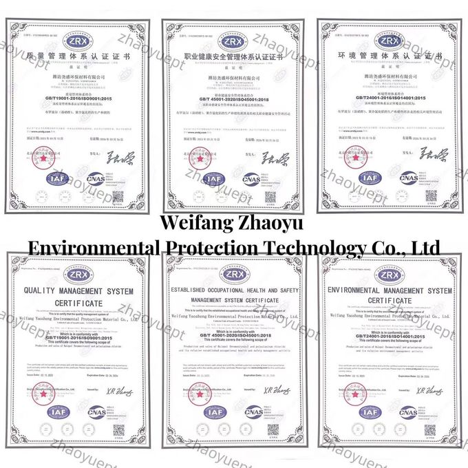 China Weifang Zhaoyu Environmental Protection Technology Co., Ltd. Unternehmensprofil 0